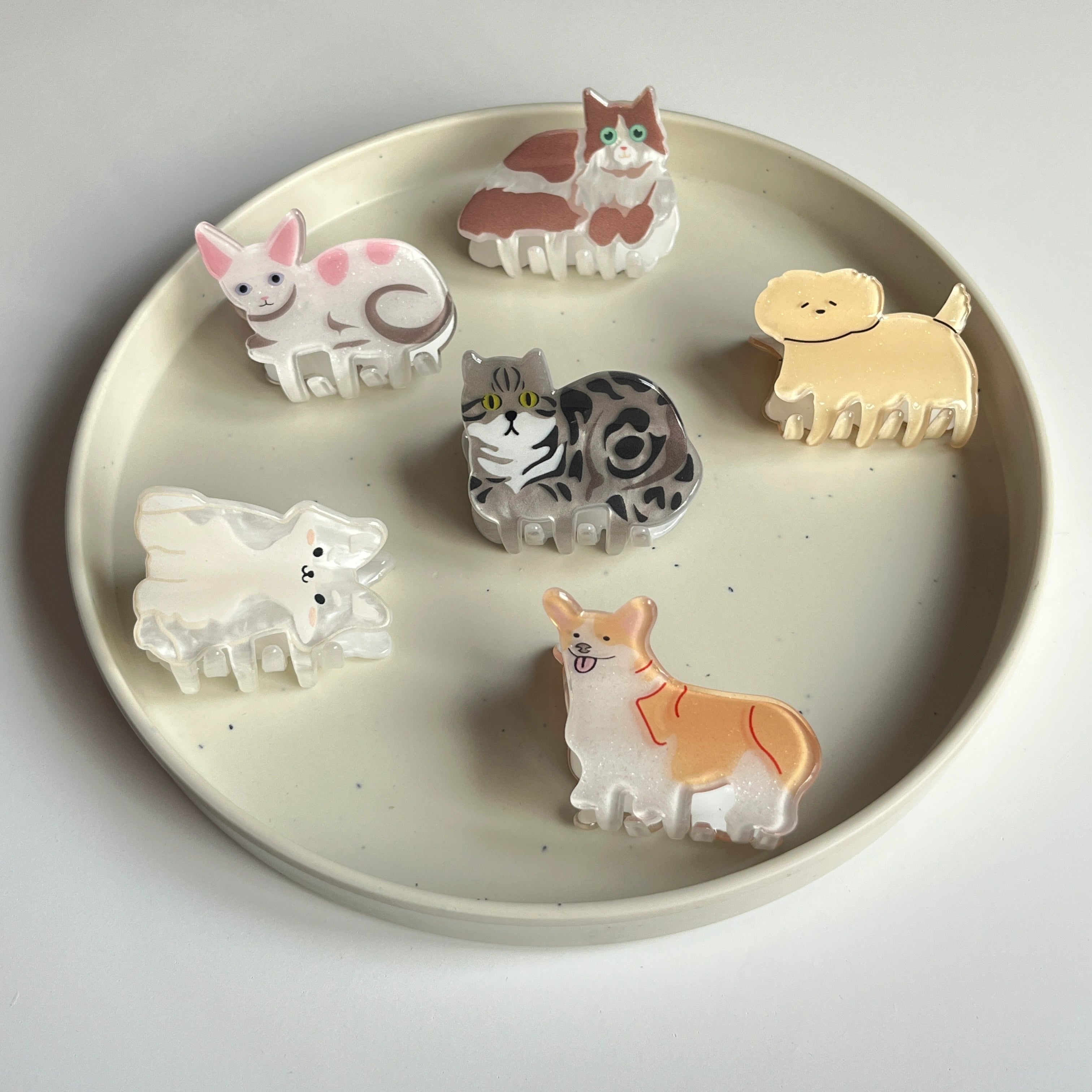 Pet Hair Claw – Set of 6