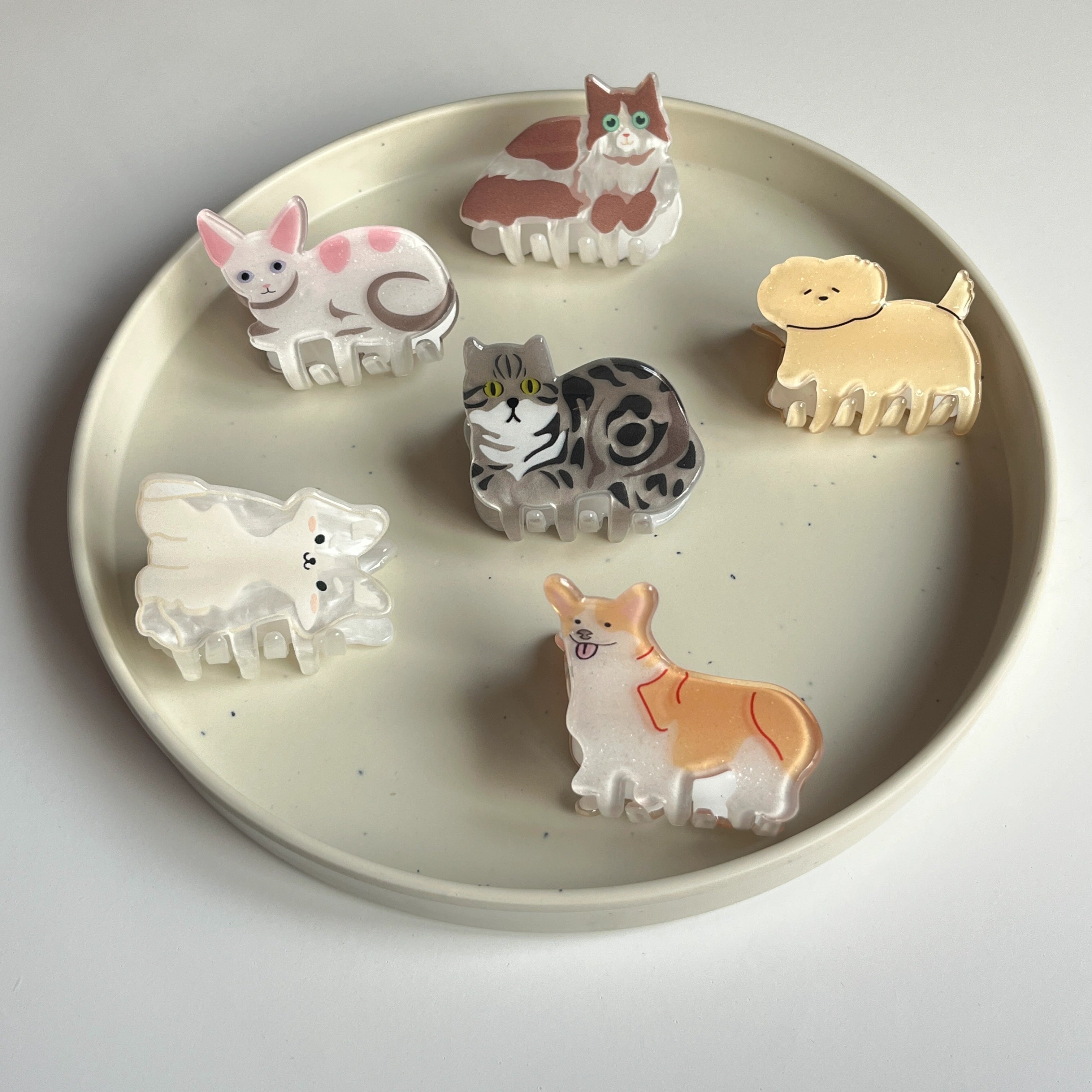 Pet Hair Claw – Set of 6