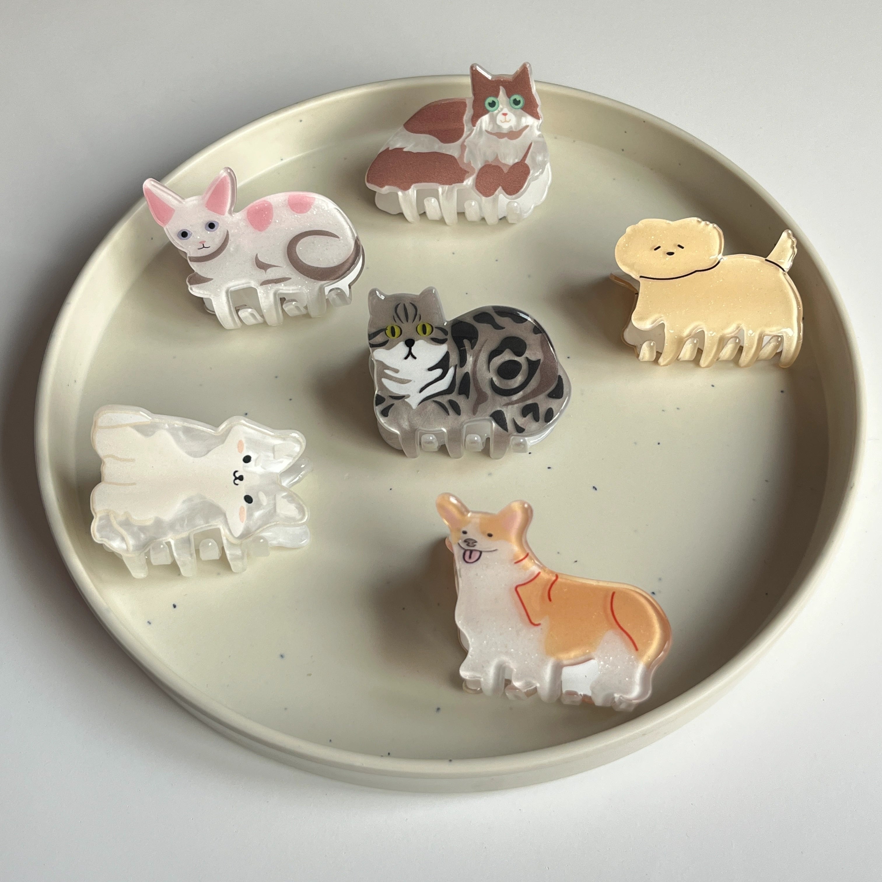 Pet Hair Claw – Set of 6