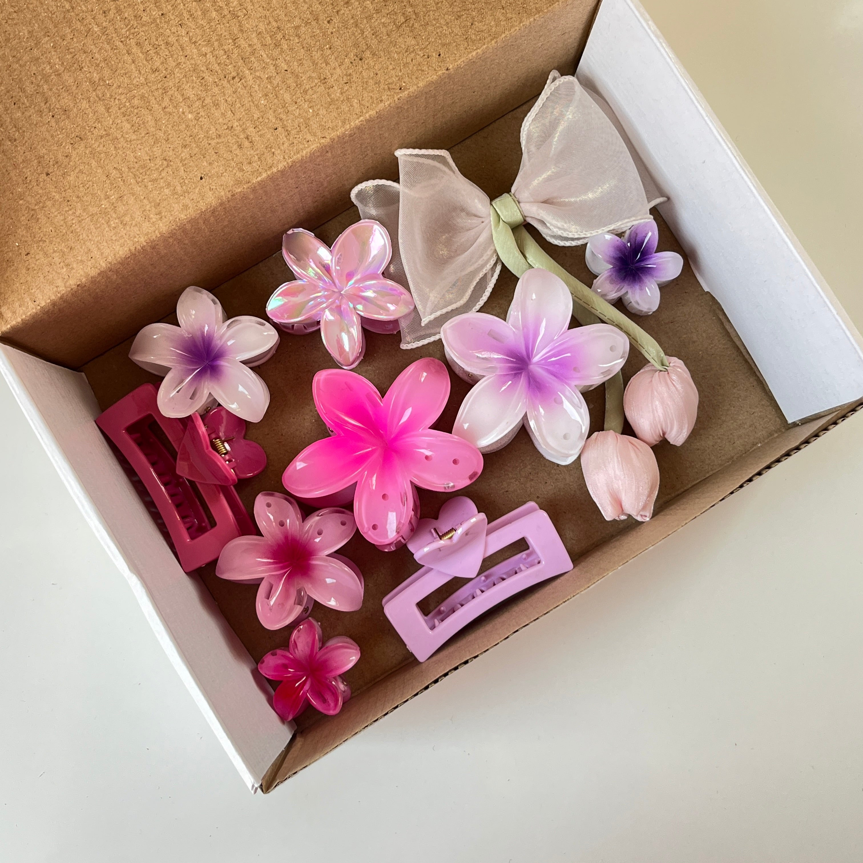 Royal Pink Claw Set of 10