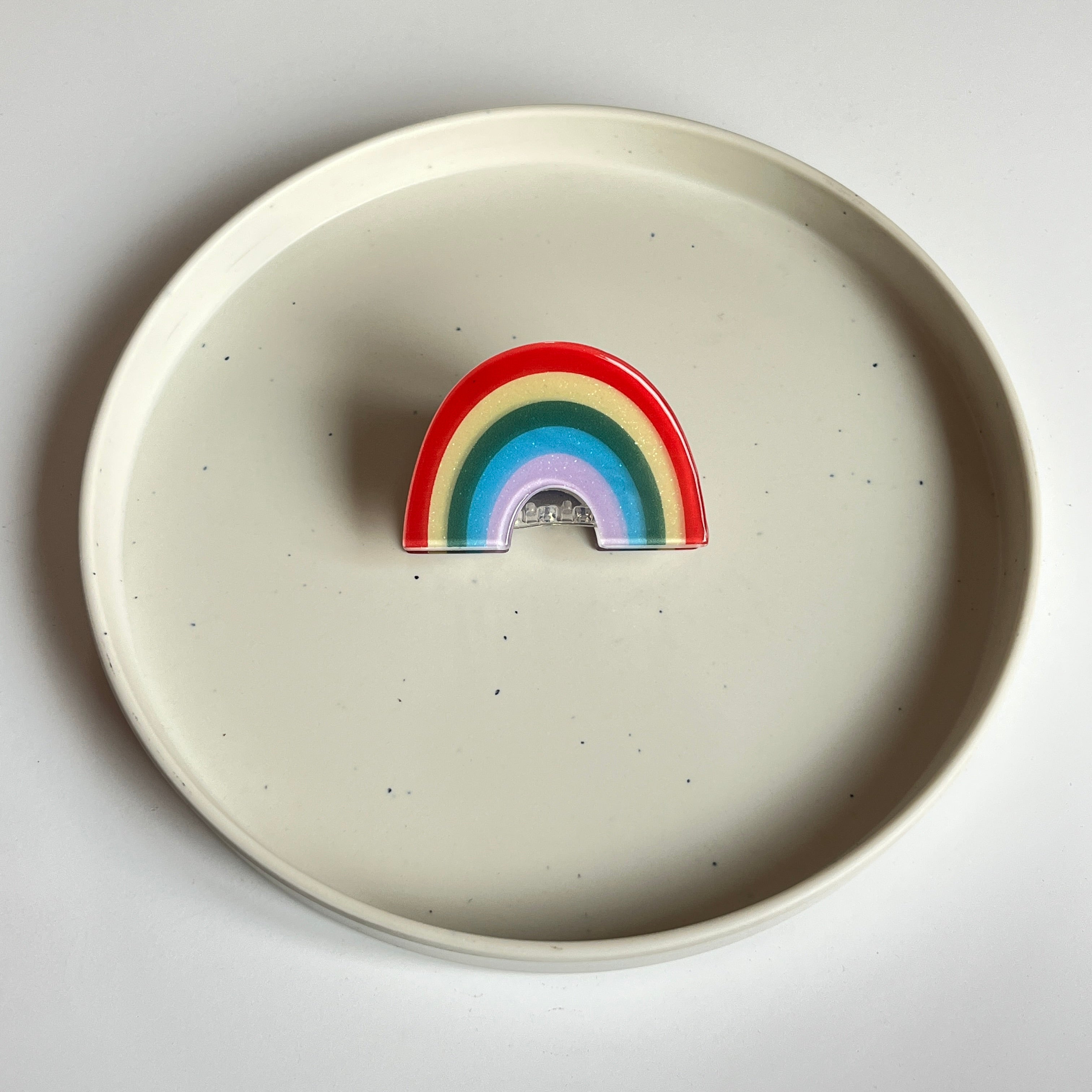 Rainbow Arc Large Hair Claw