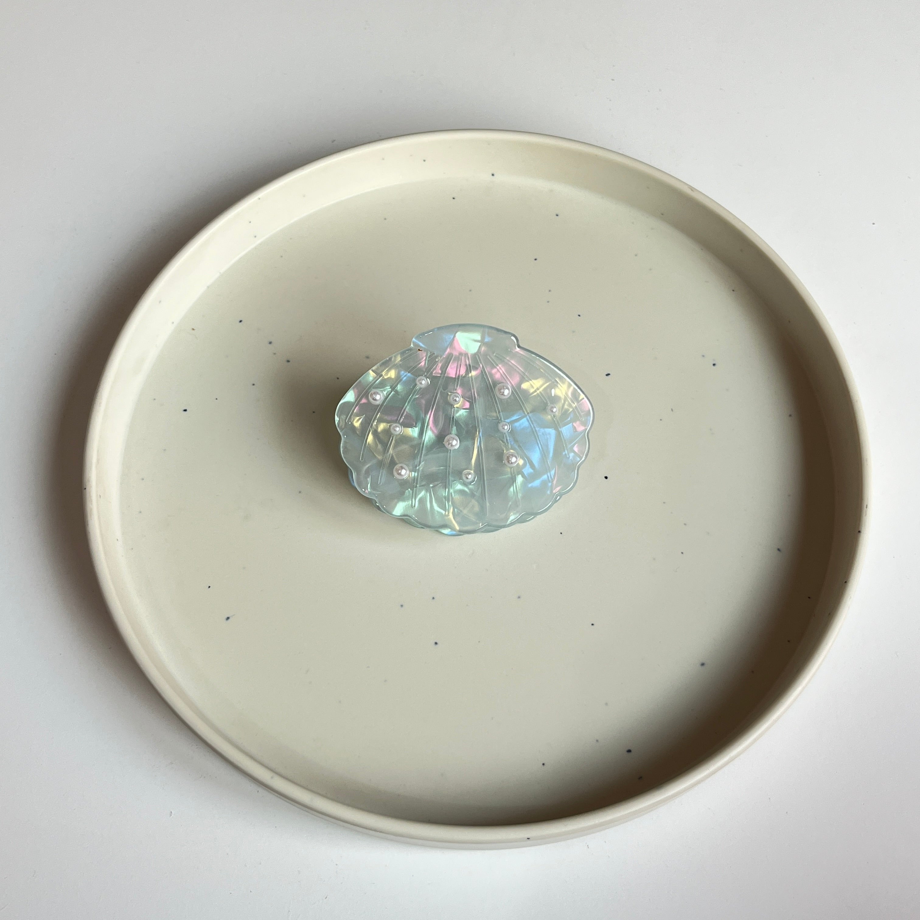 Pearl Gloss Shell Large Hair Claw