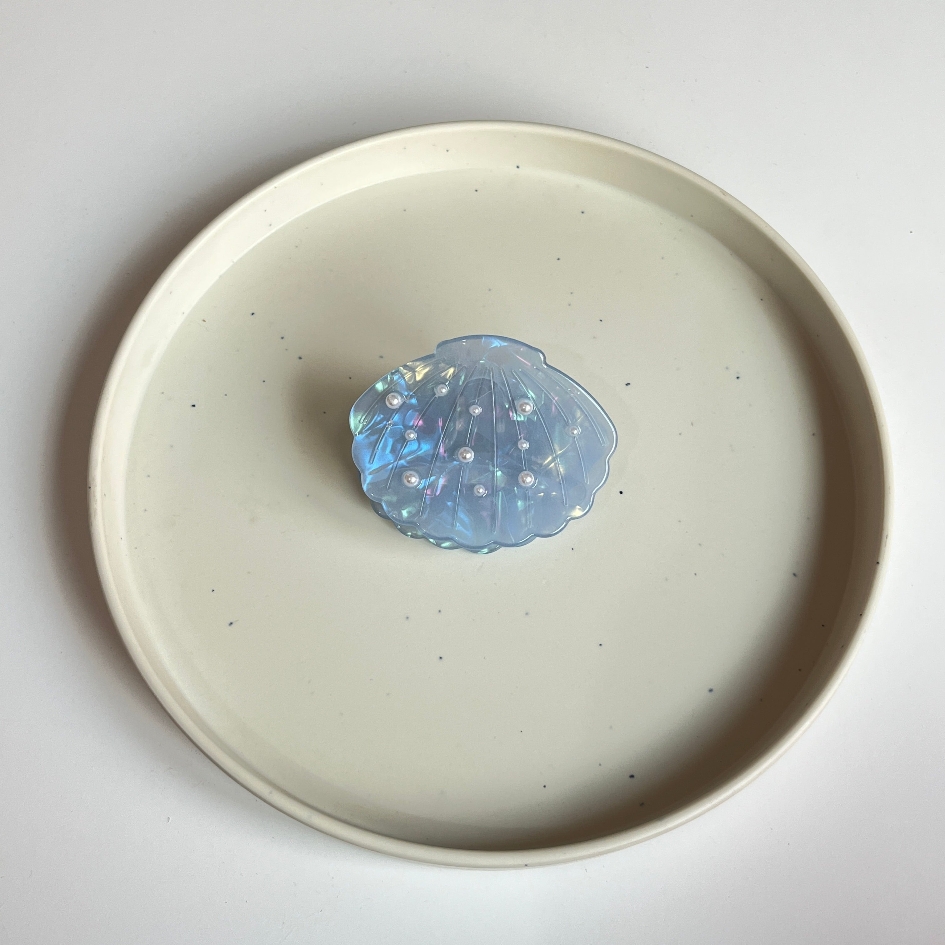 Pearl Gloss Shell Large Hair Claw