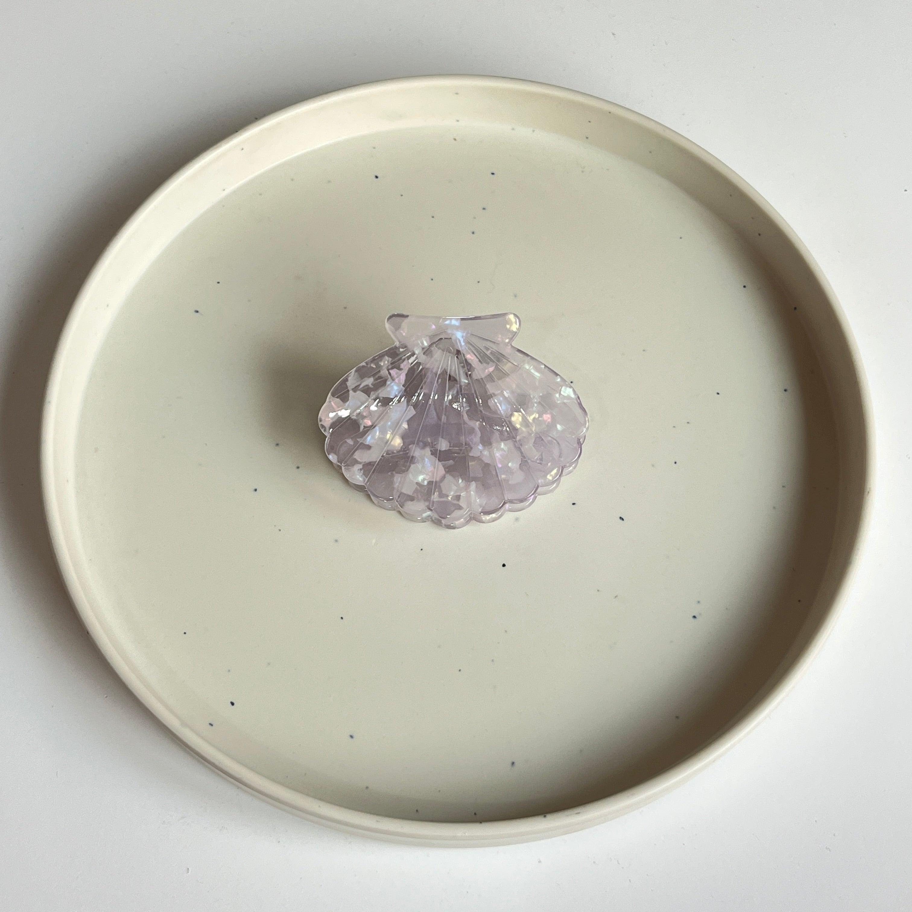 Gloss Shell Large Hair Claw