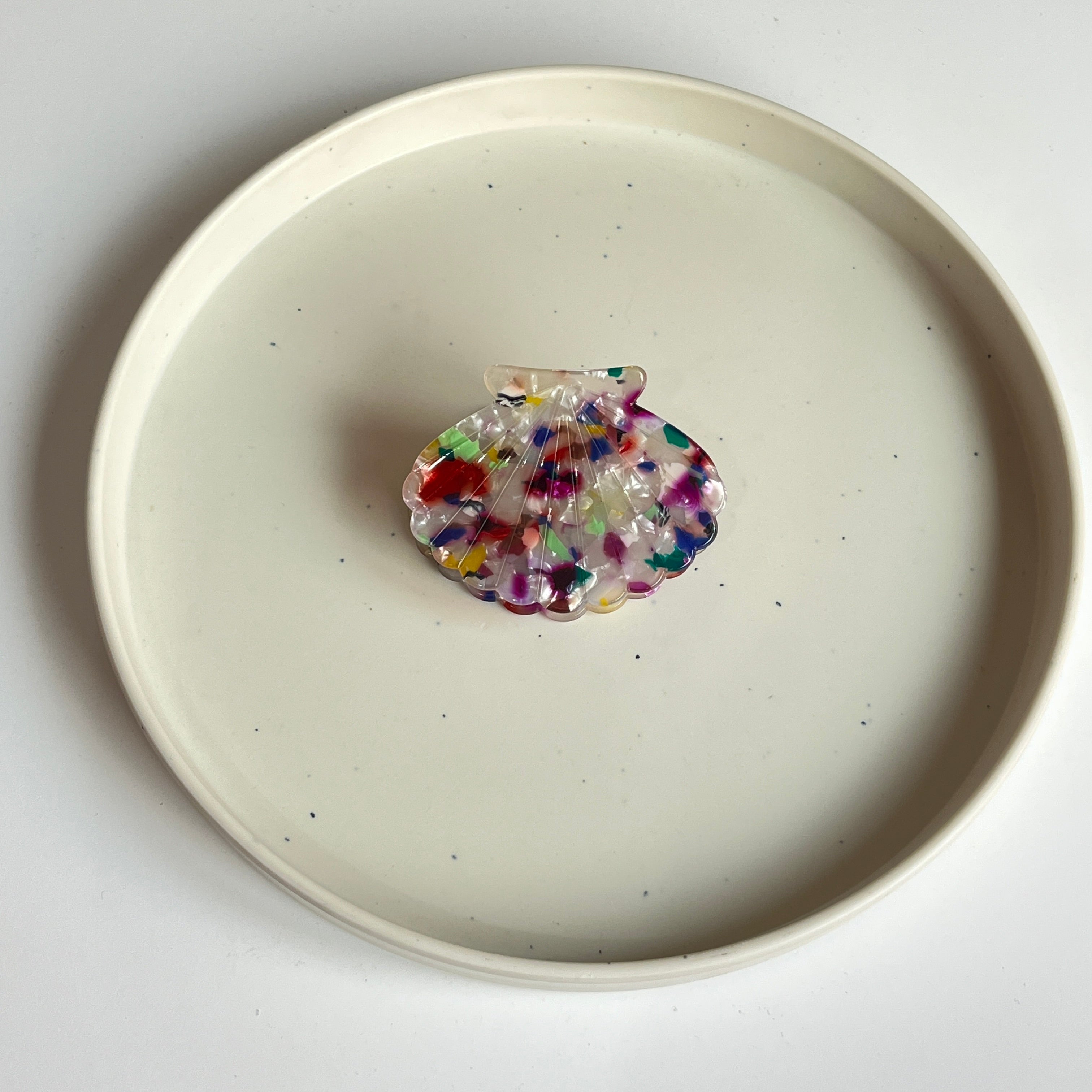 Gloss Shell Large Hair Claw