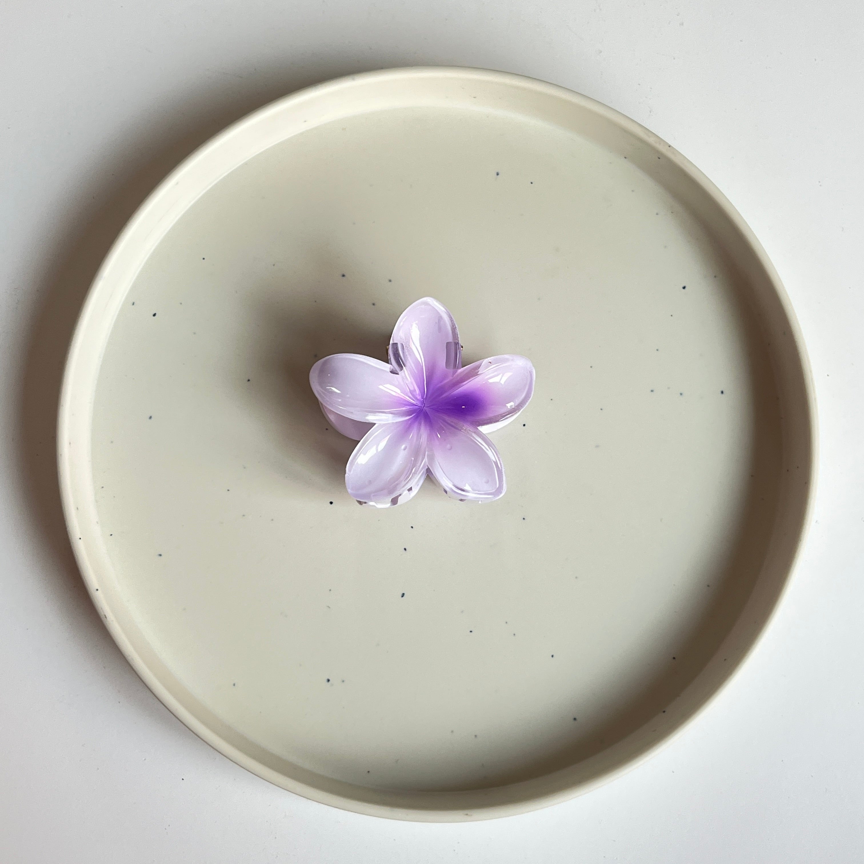 Gloss Bloom Flower Medium Hair Claw