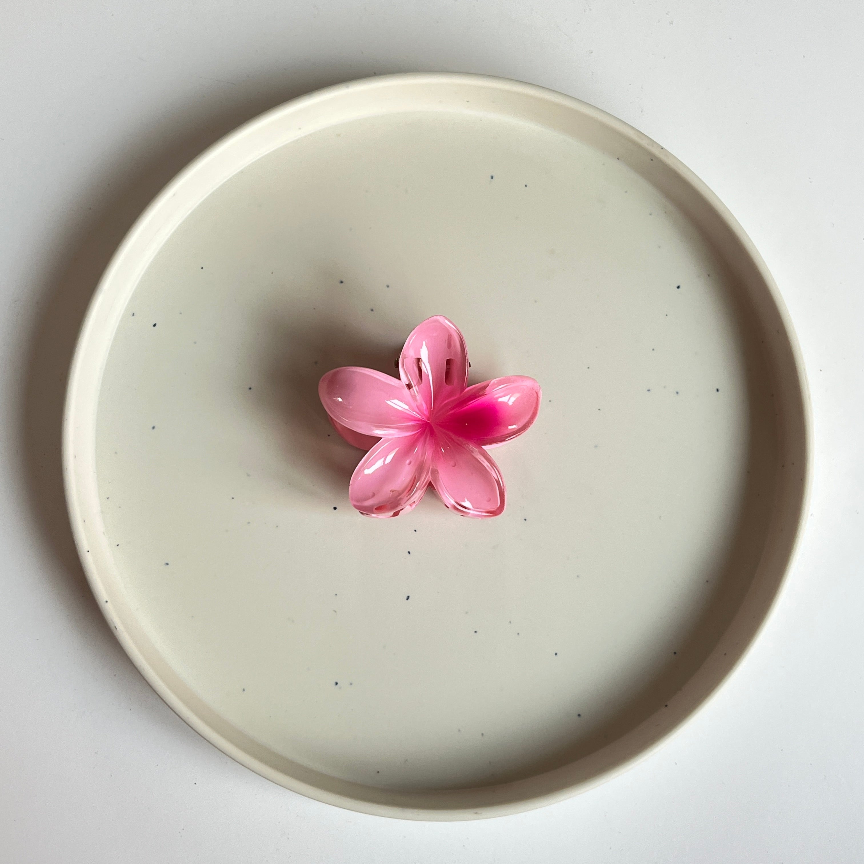 Gloss Bloom Flower Medium Hair Claw