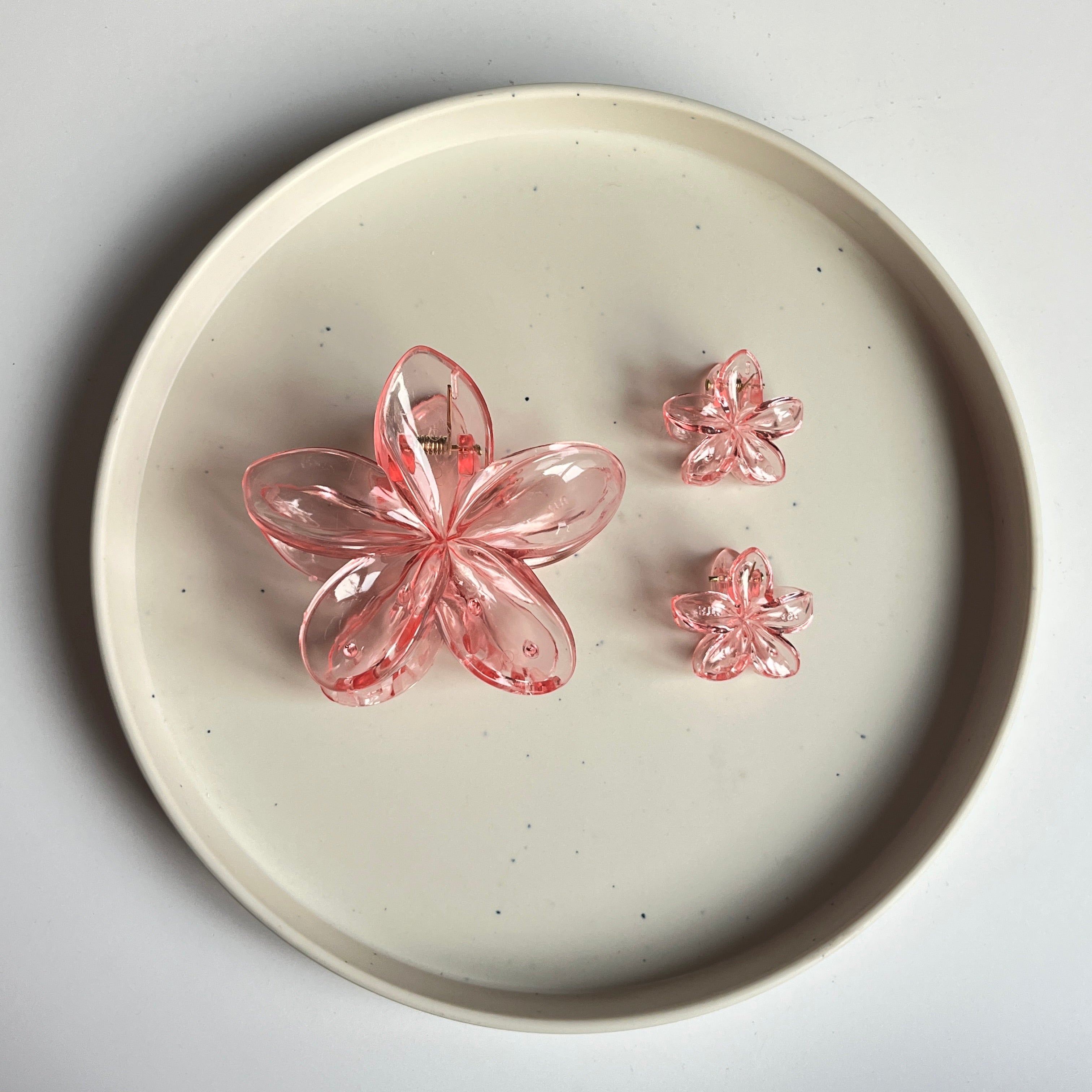 Flower Hair Claw Set (30 Pcs)