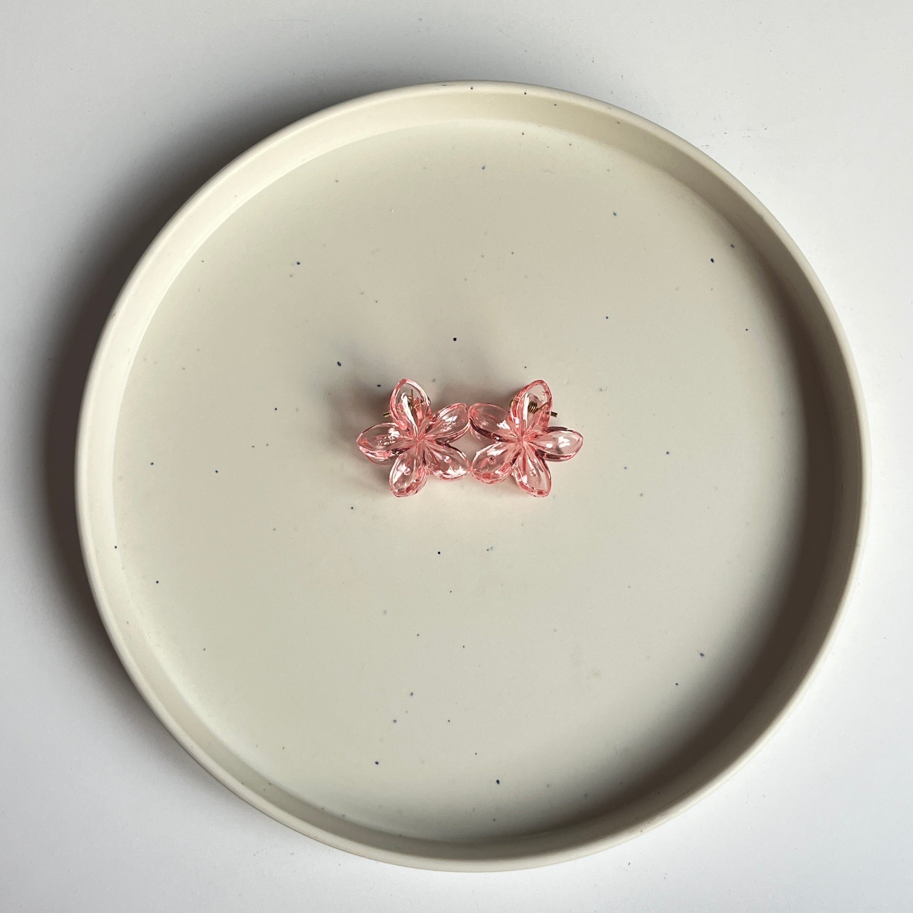 Flower Mini Hair Claw Set (2 Pcs)