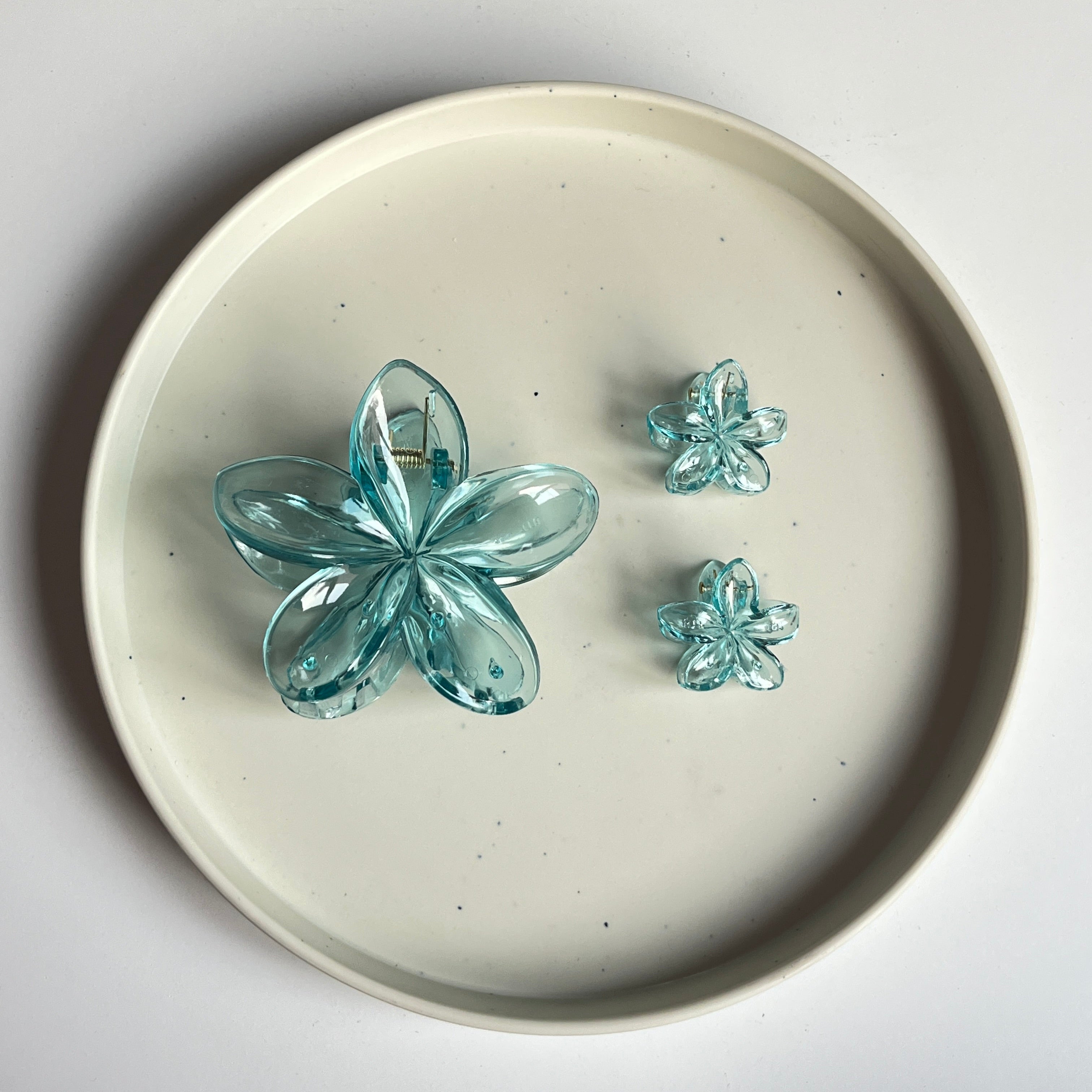 Flower Hair Claw Set (30 Pcs)