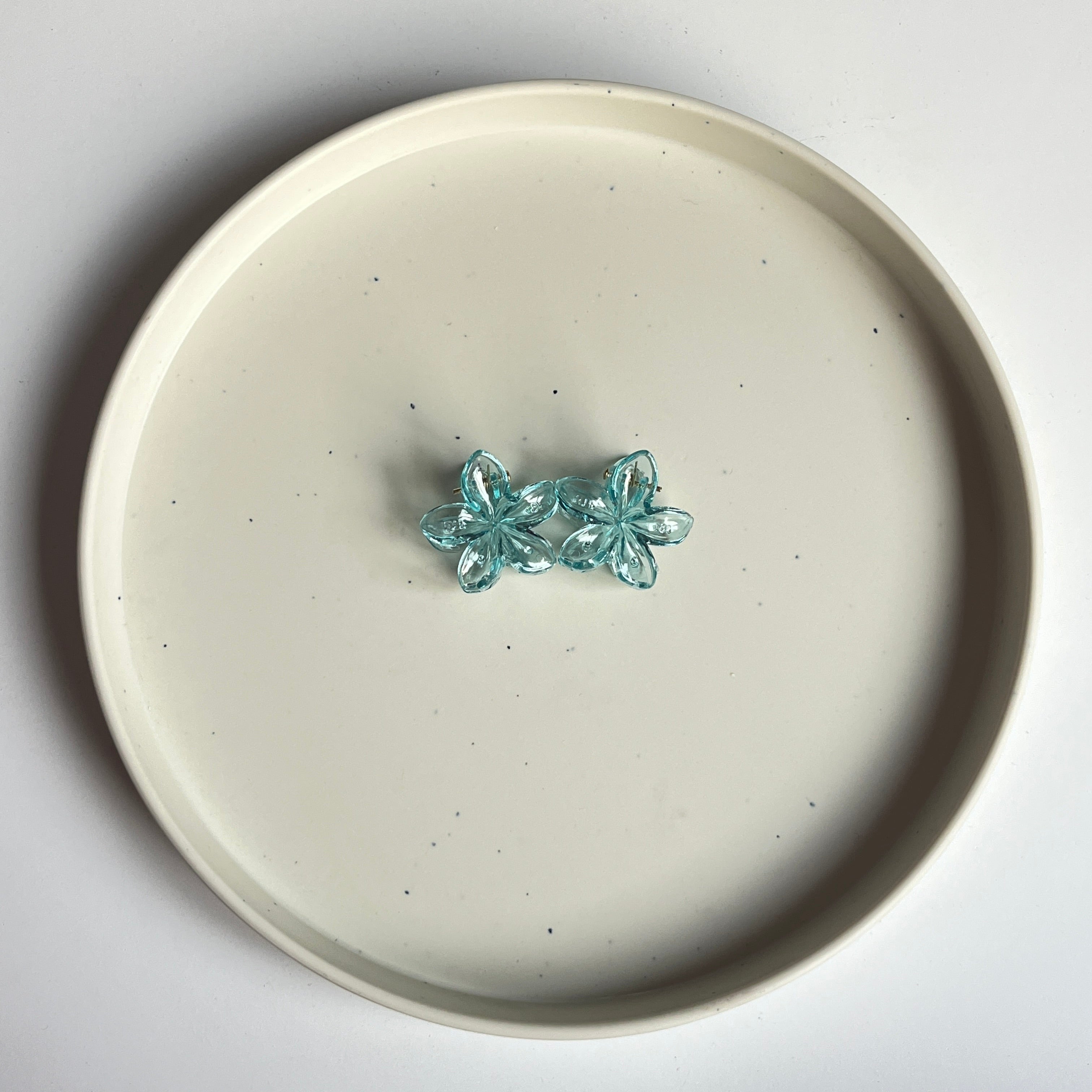 Flower Mini Hair Claw Set (2 Pcs)