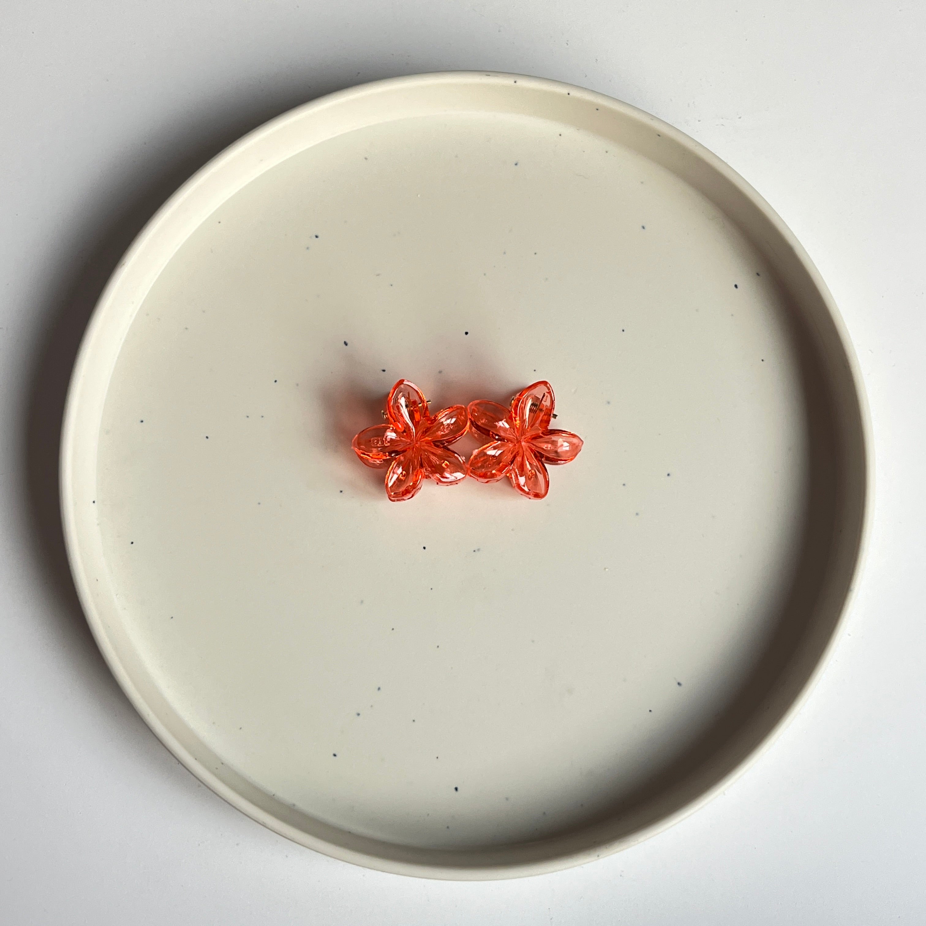 Flower Mini Hair Claw Set (2 Pcs)