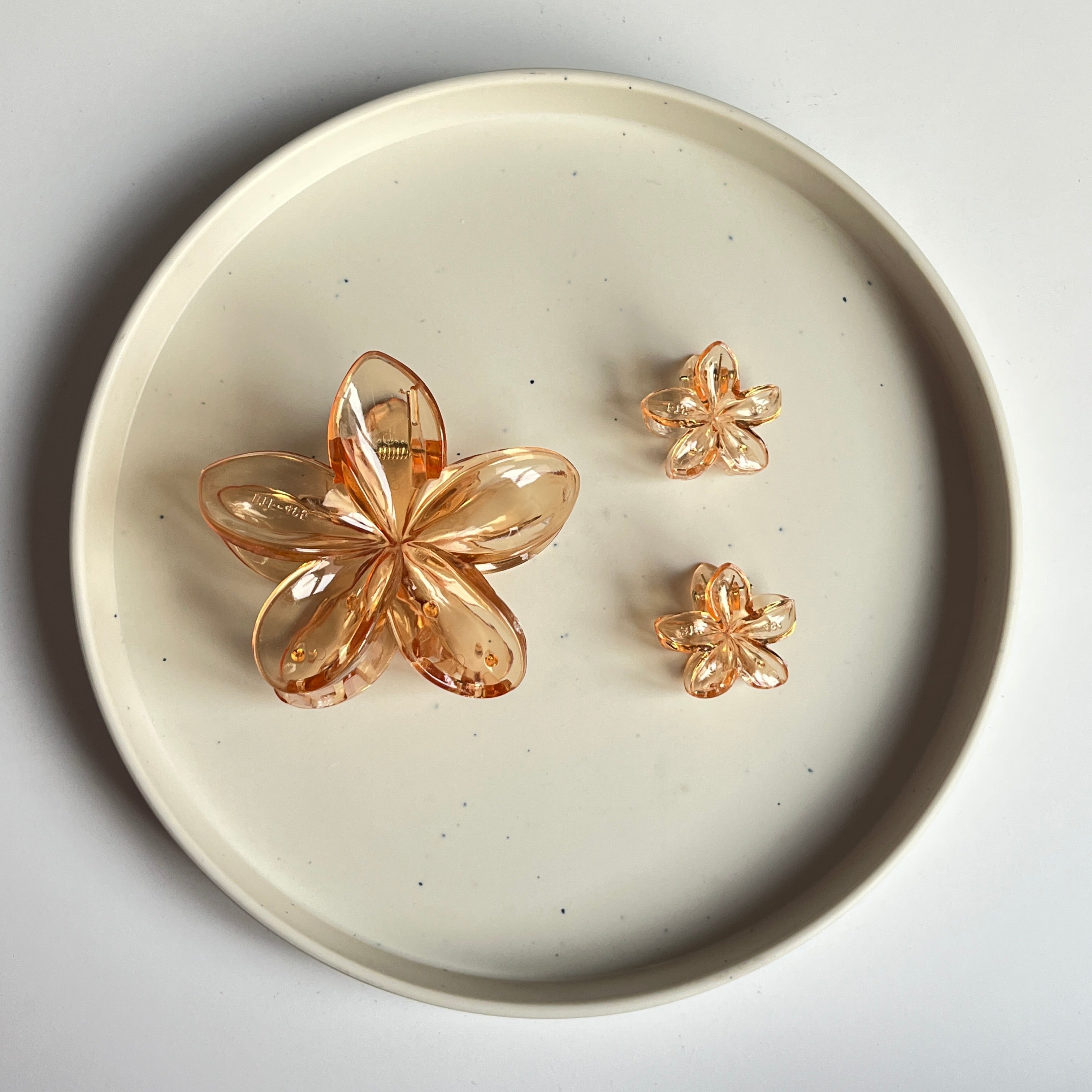 Flower Hair Claw Set (30 Pcs)