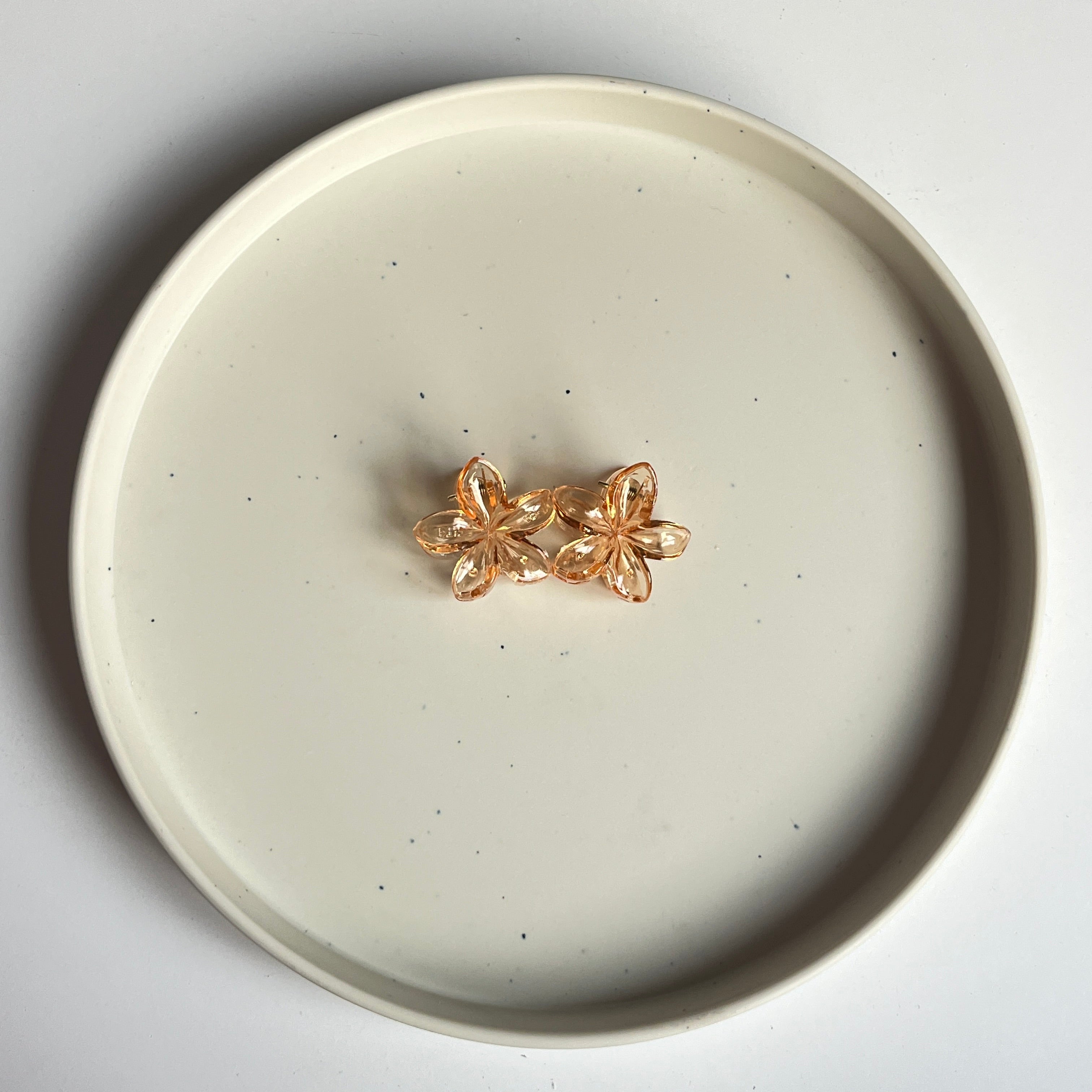 Flower Mini Hair Claw Set (2 Pcs)