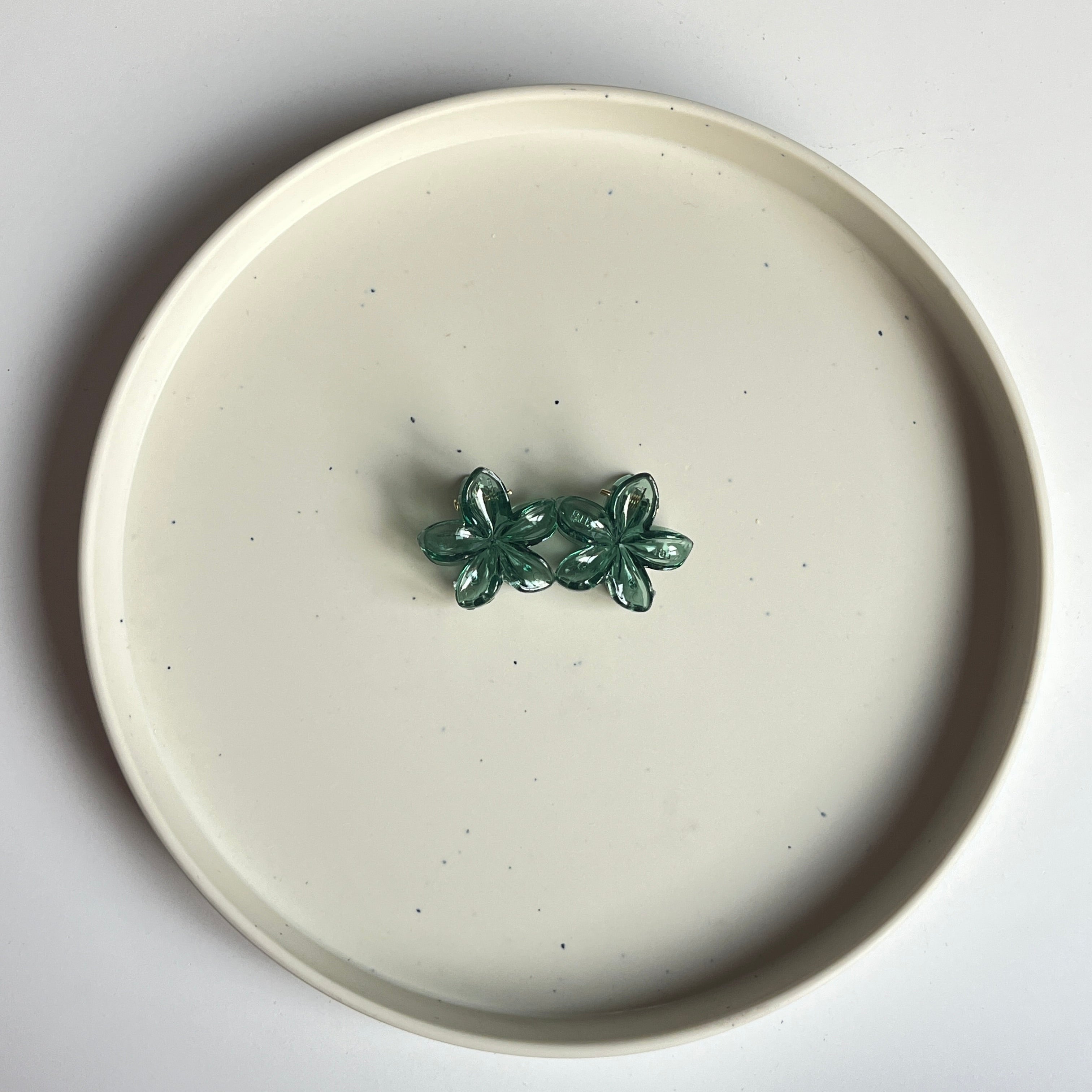 Flower Mini Hair Claw Set (2 Pcs)