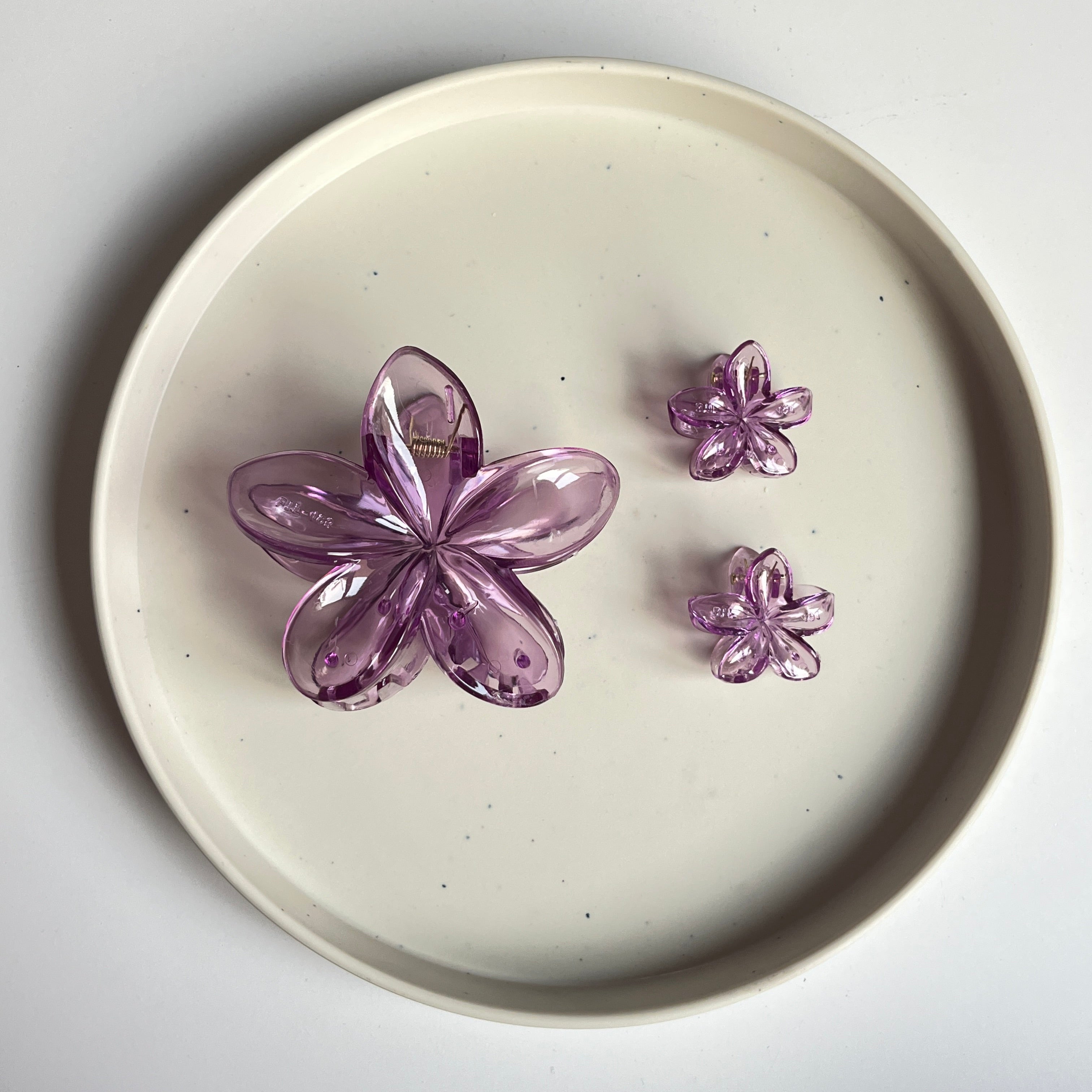 Flower Hair Claw Set (30 Pcs)