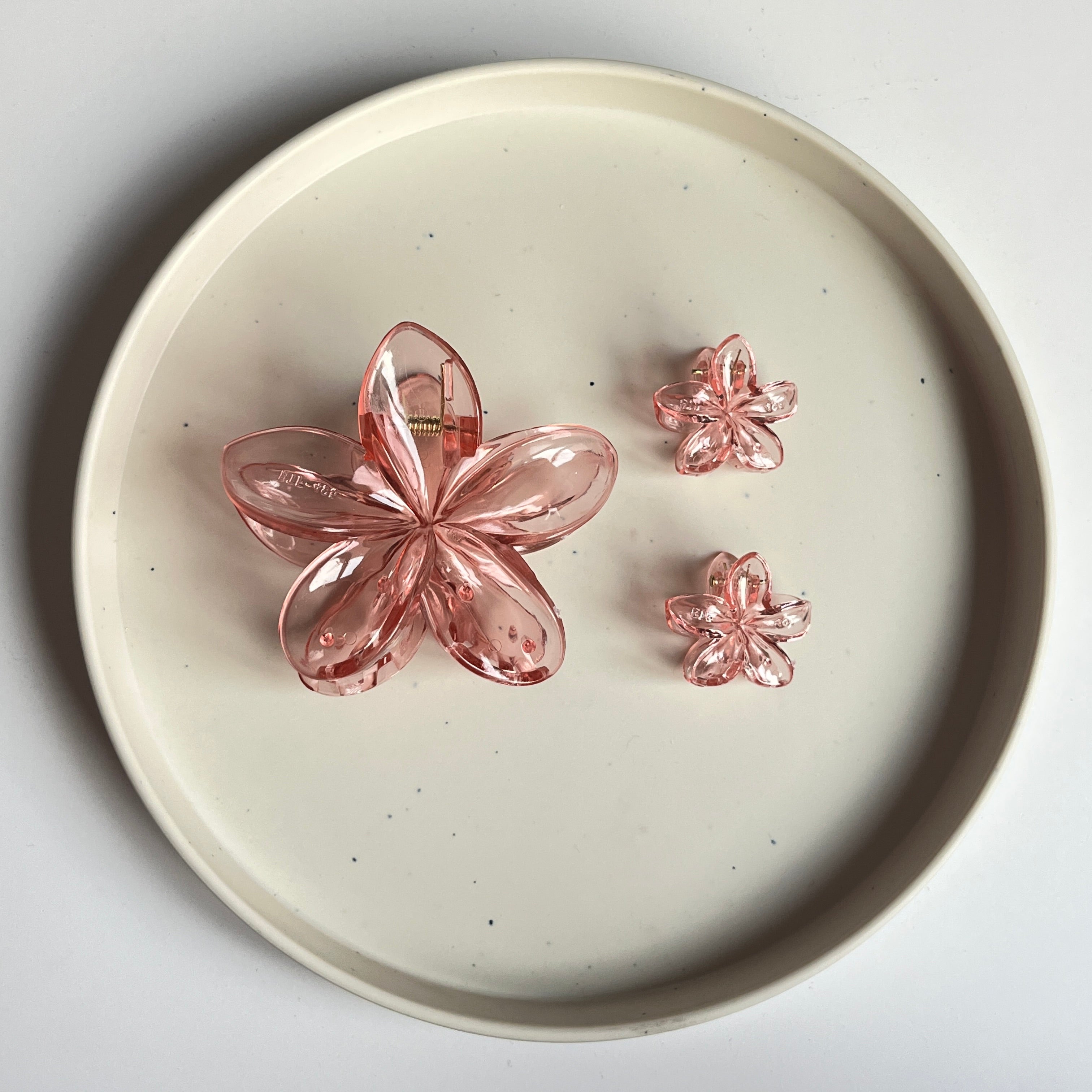 Flower Hair Claw Set (30 Pcs)