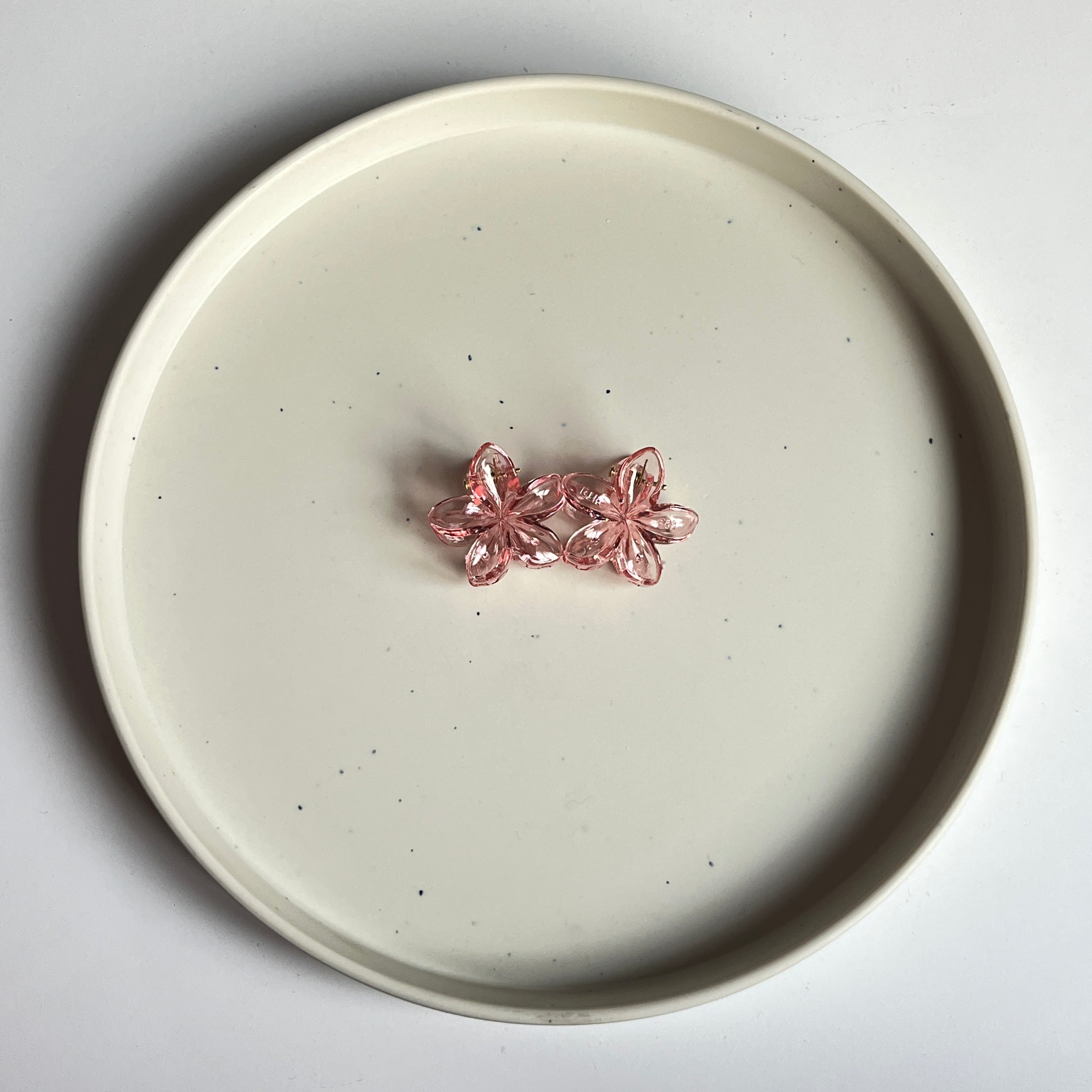 Flower Mini Hair Claw Set (2 Pcs)