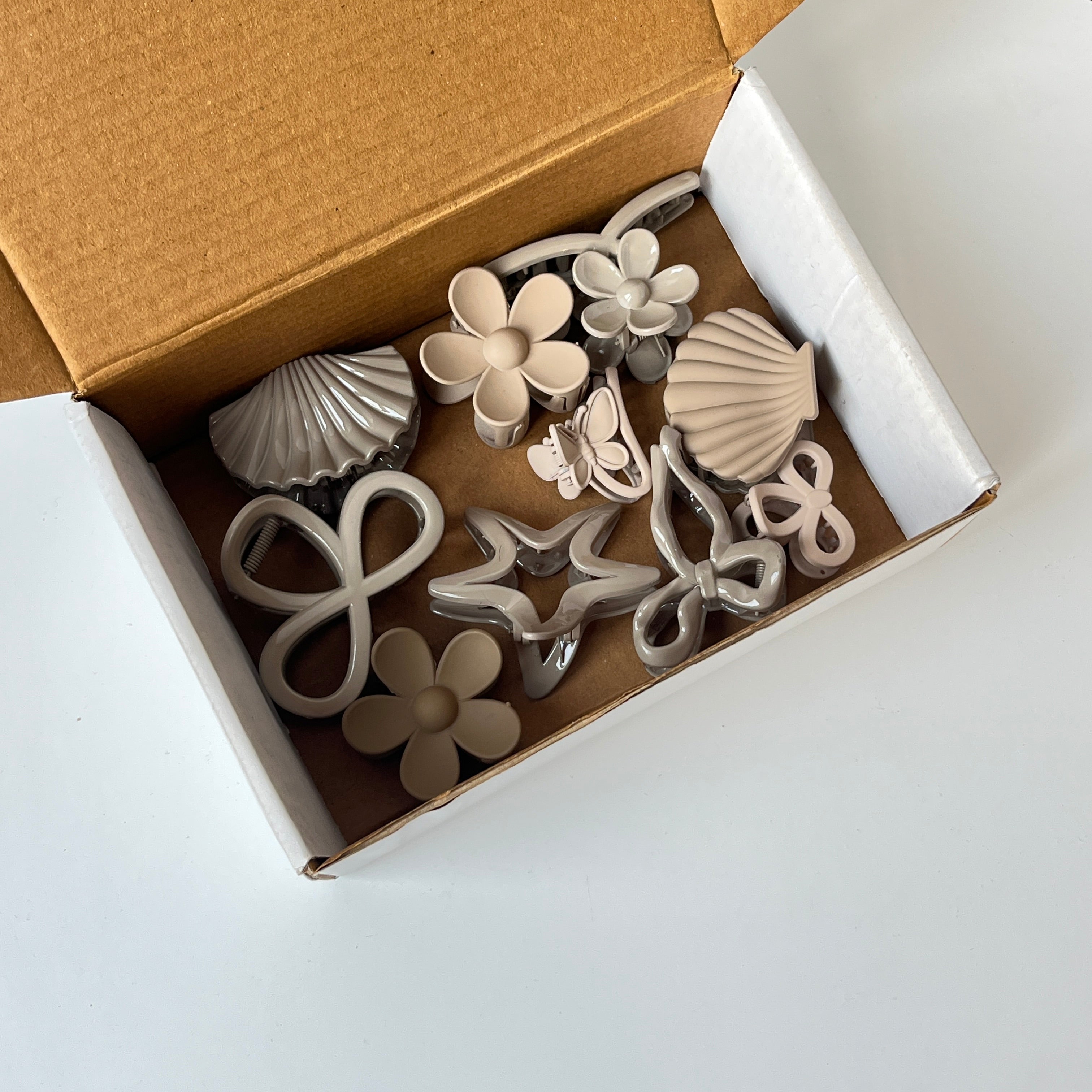 Stone Bloom Claw Set of 10