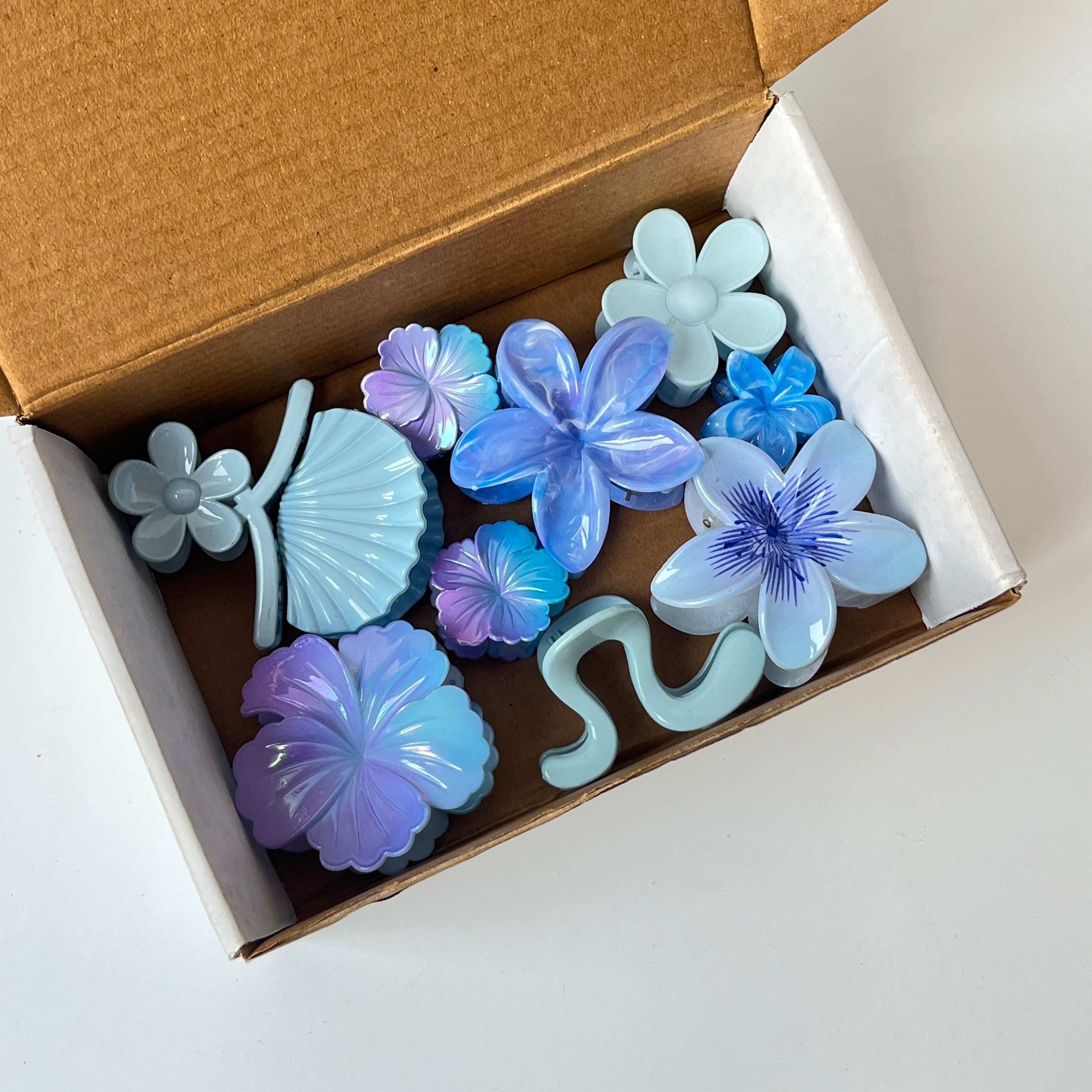 Icy Bloom Claw Set of 10