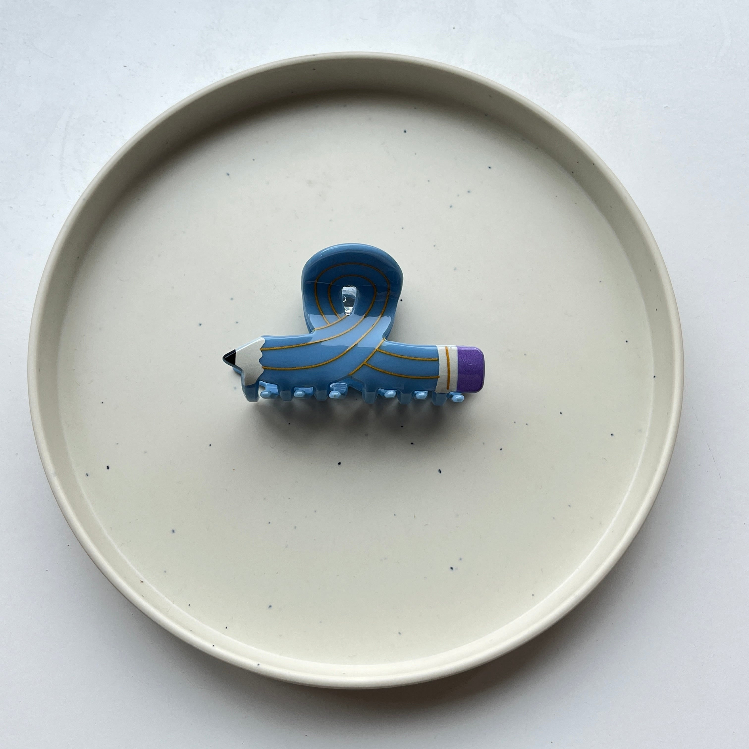 Pencil Twist Large Hair Claw