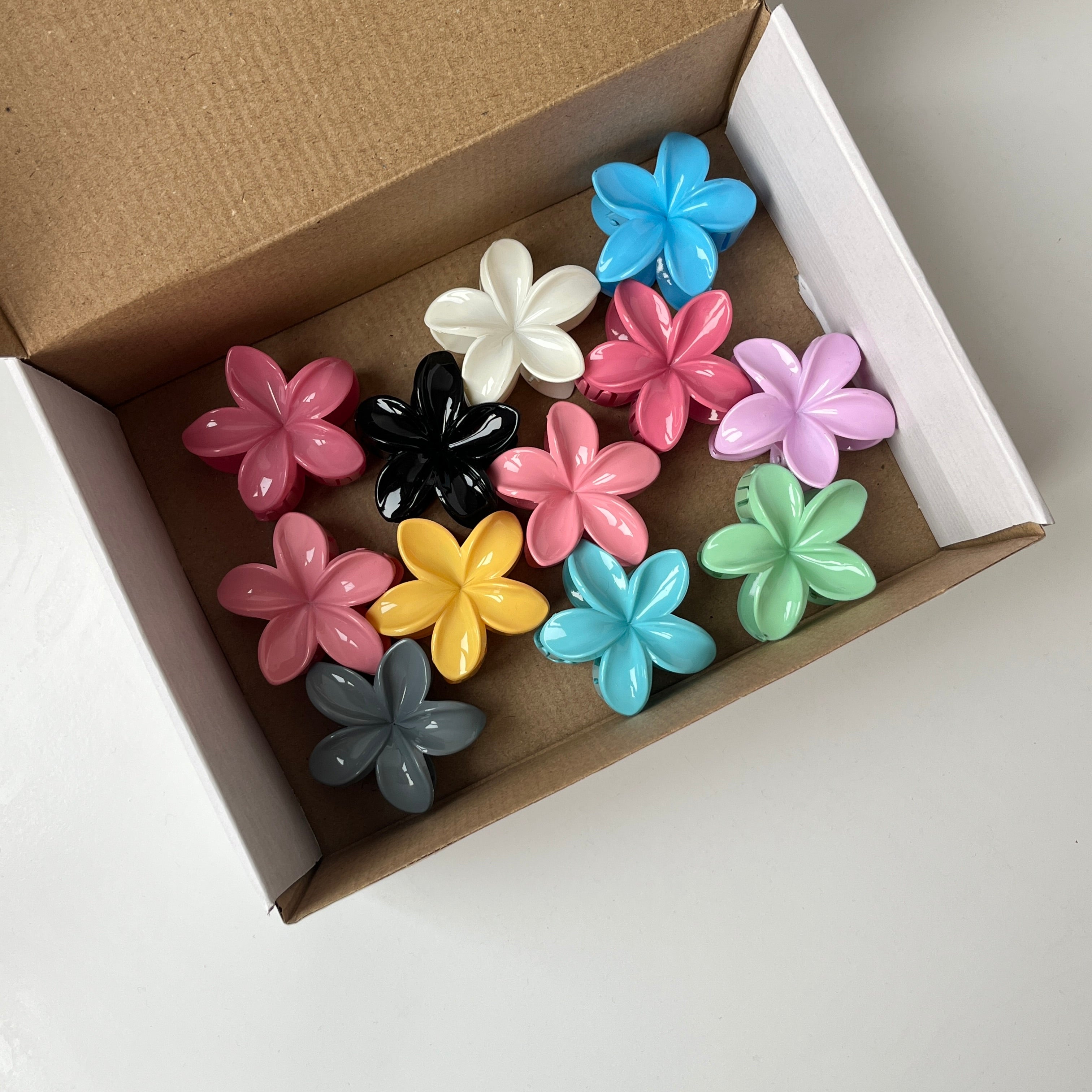 Gloss Bloom Hair Claw Set (12 pcs)