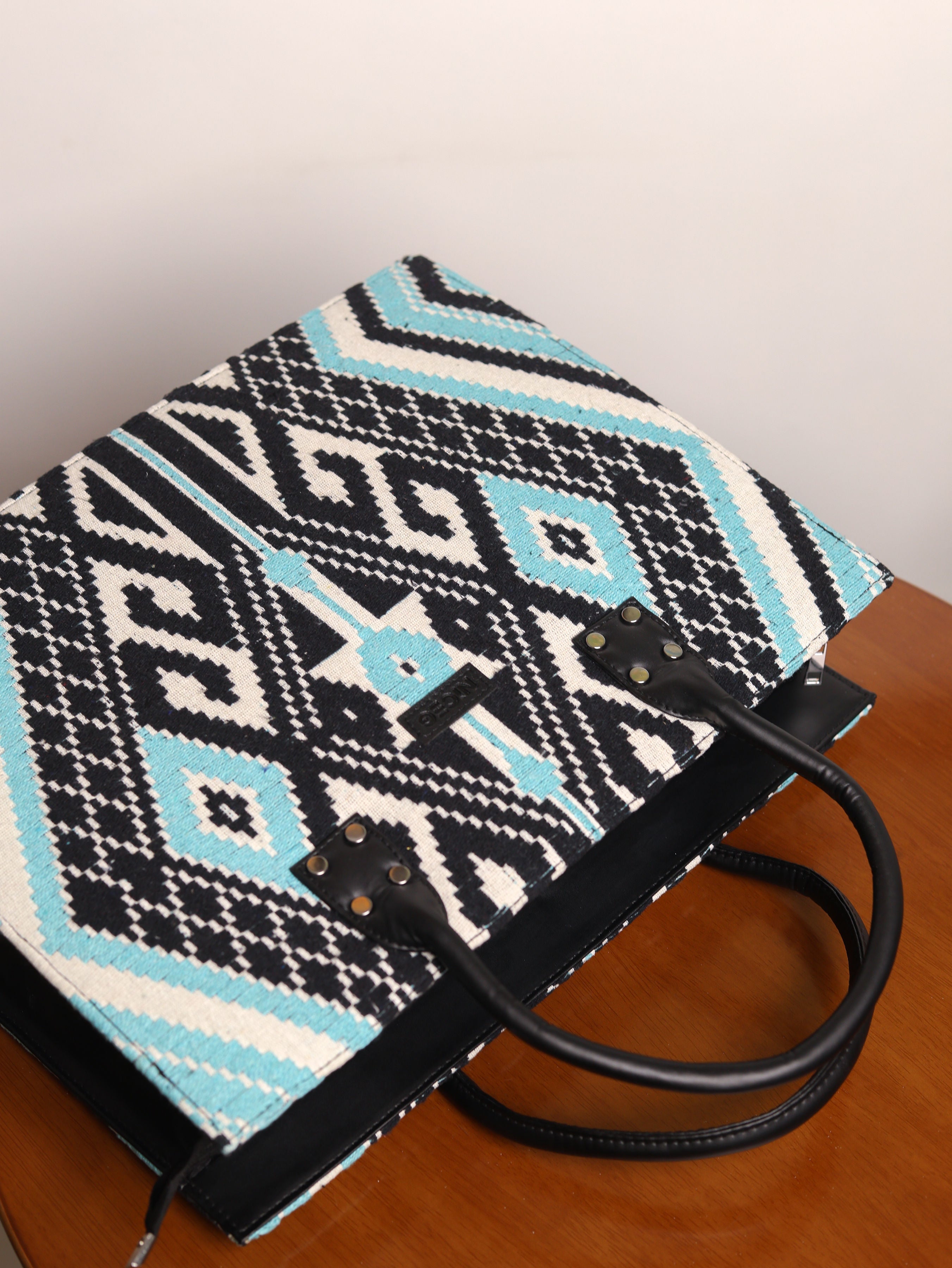 NiceG Blue Cherry Tote Bags For Women & Girls