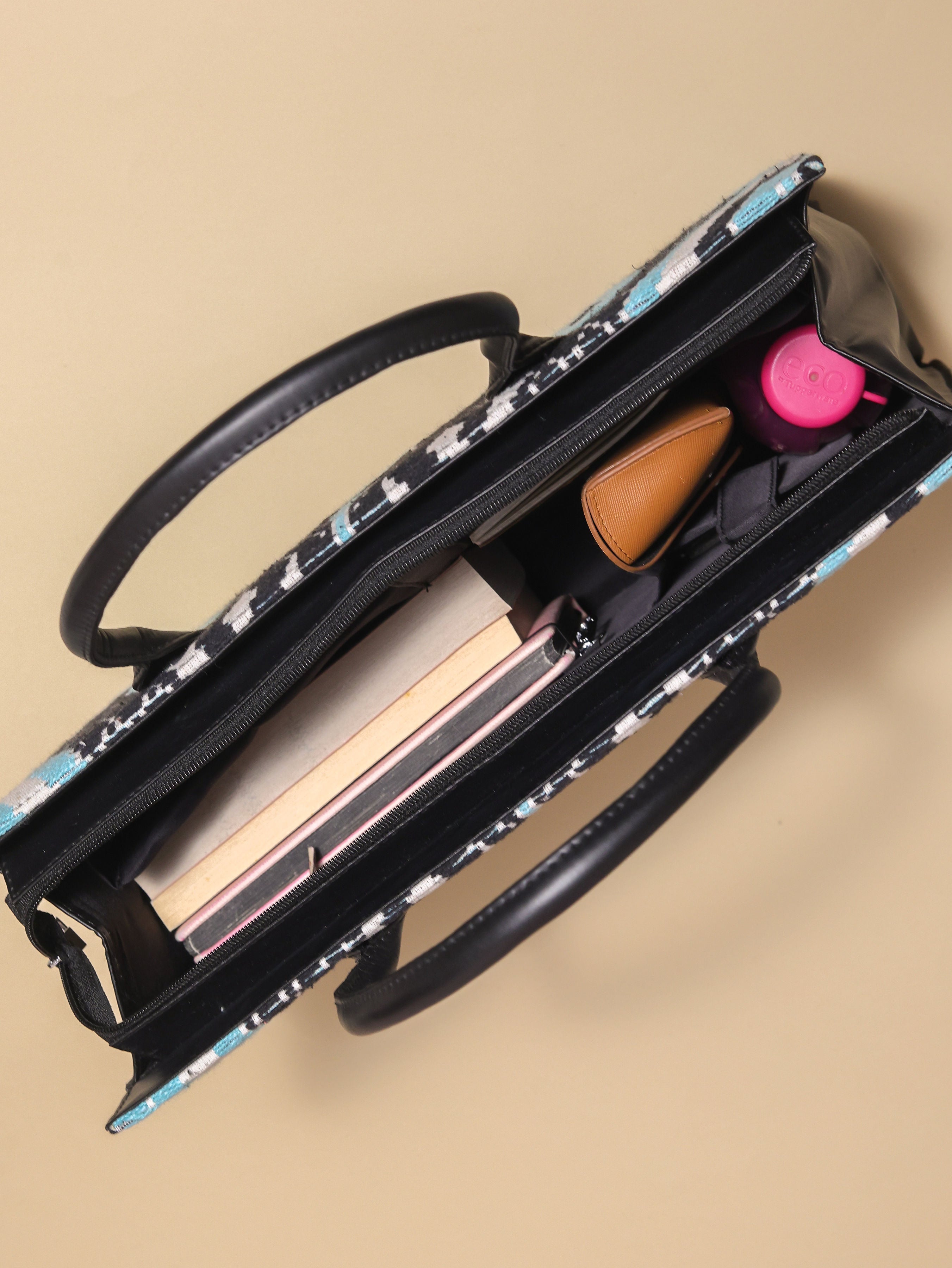 NiceG Blue Cherry Tote Bags For Women & Girls