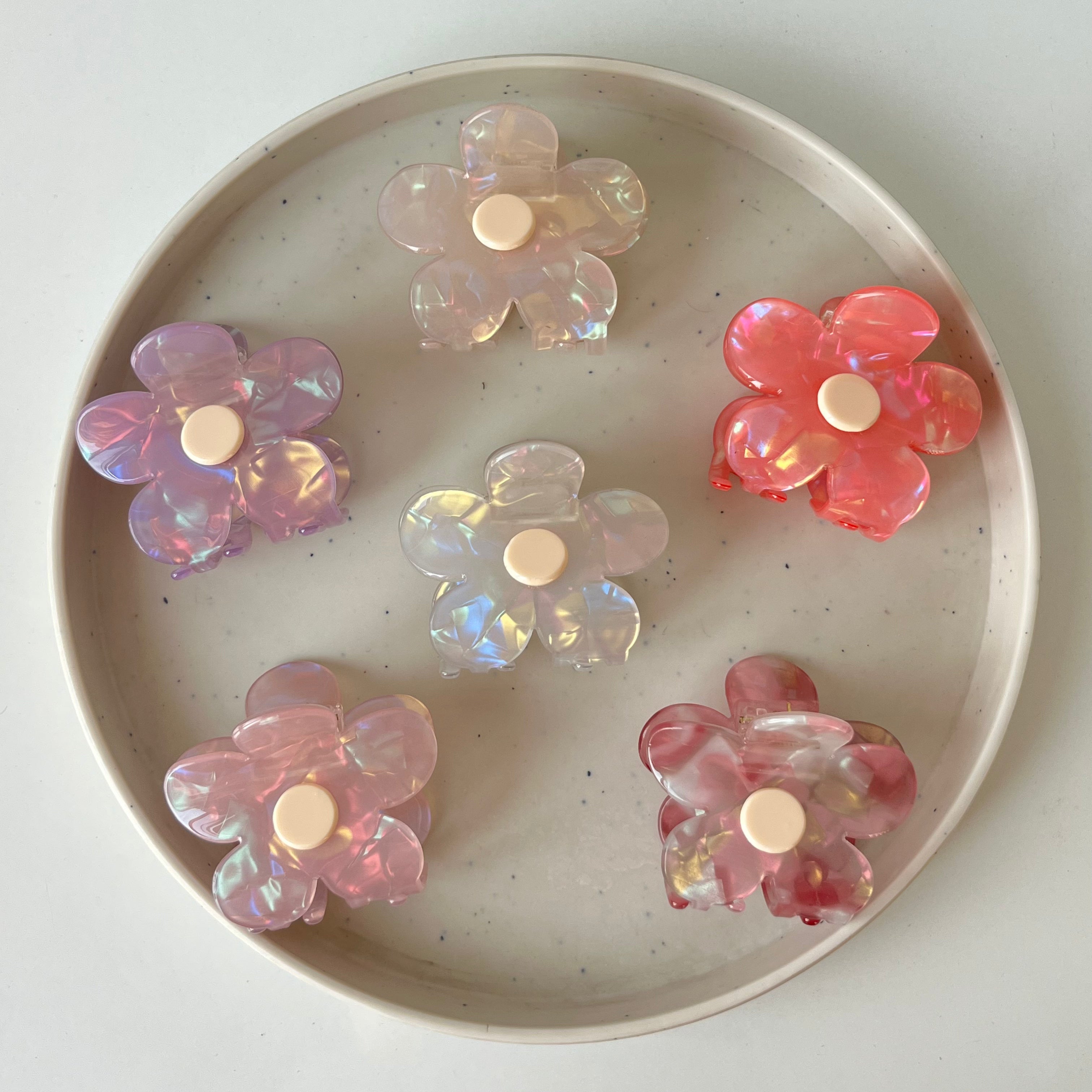 Aurora Bloom – Medium Hair Claw (Vault Set of 6)