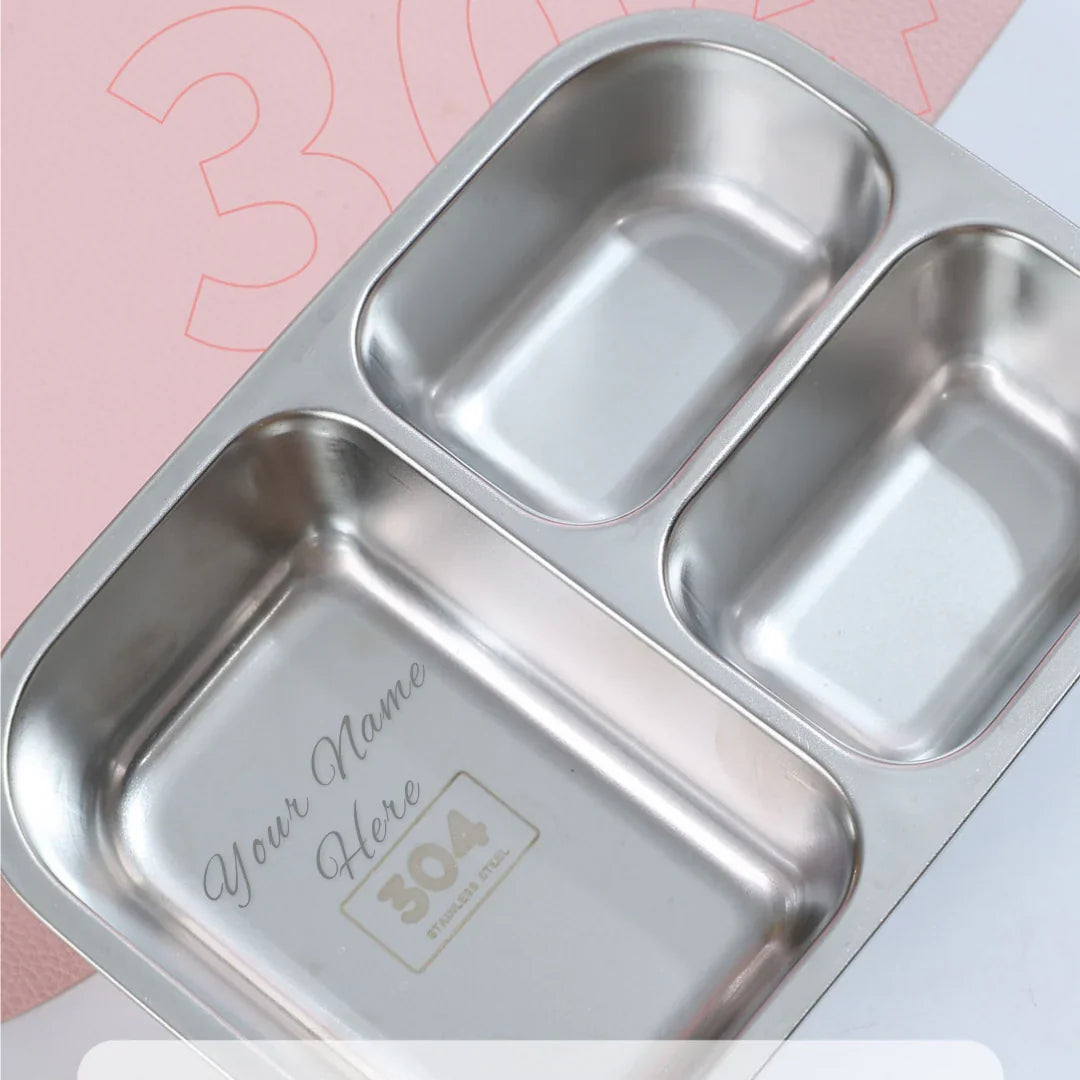 3 Compartment Lunch Box