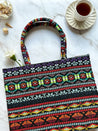 NiceG Hounds tooth Multi Tote