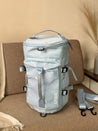 NiceG Sports Sky Blue Cross Body Gym Bag (Unisex)