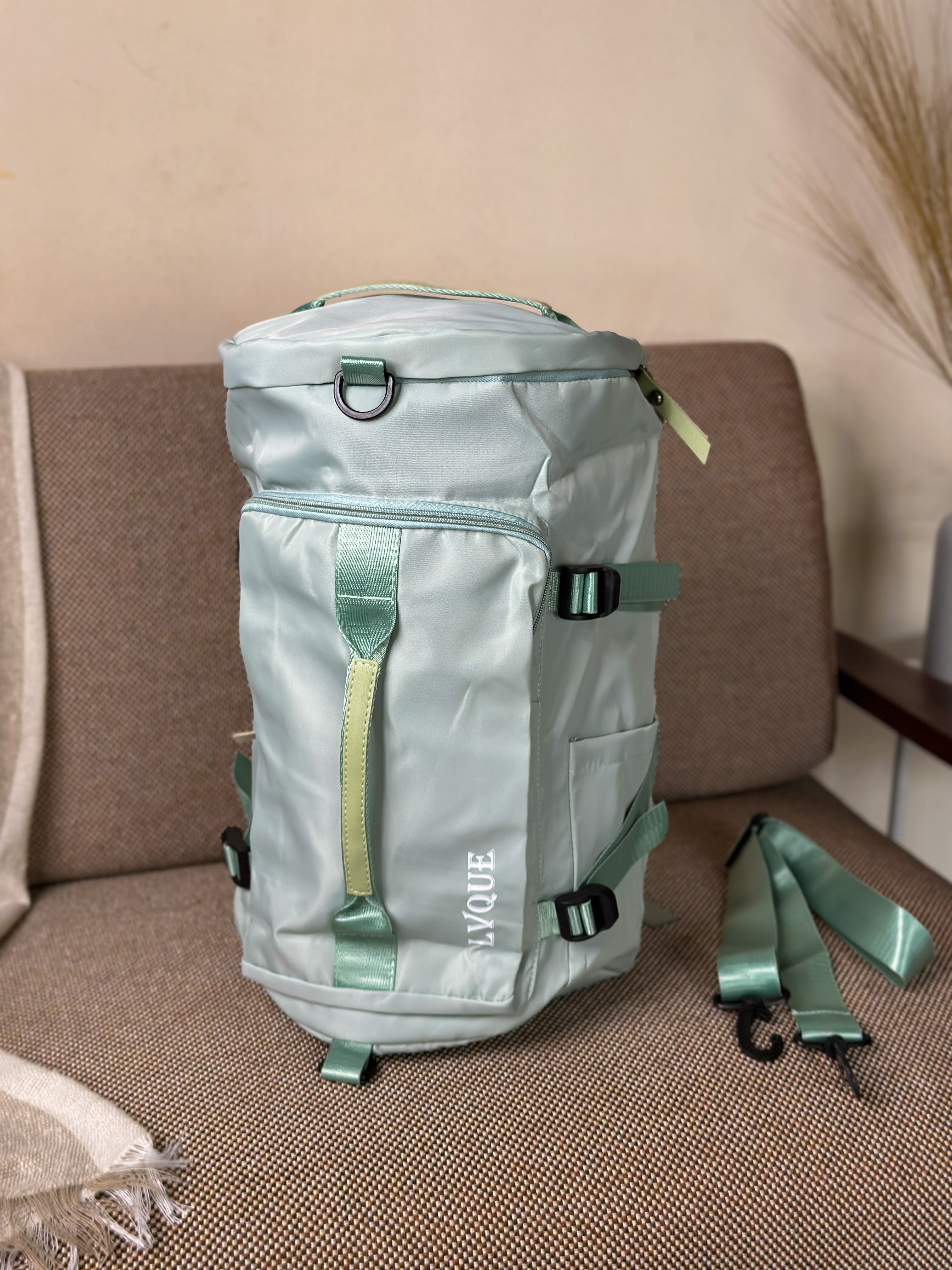 NiceG Sports Mint Cross Body Gym Bag (Unisex)